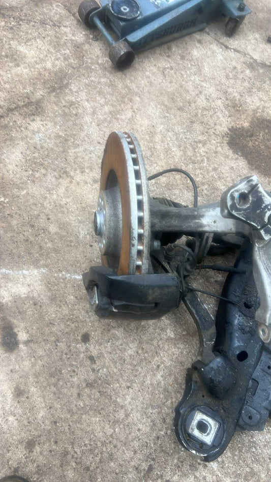 2006 Bentley Continental Flying Spur Front Suspension Assembly with Brake Disc & Caliper